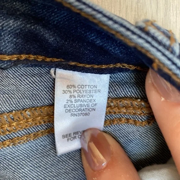 Patchwork Blue Jeans - Picture 5 of 6